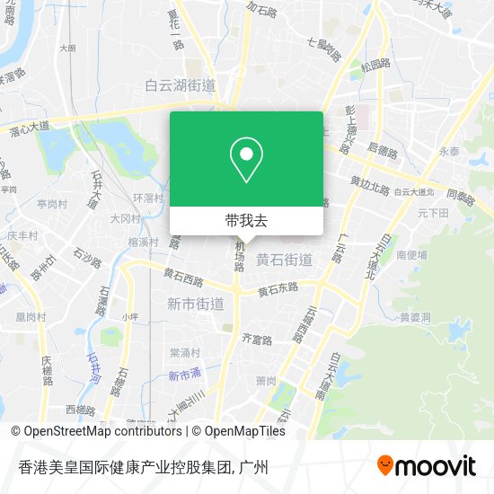 香港美皇国际健康产业控股集团地图