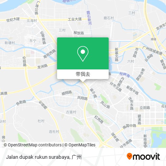 Jalan dupak rukun surabaya地图