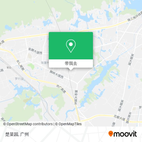 楚菜园地图