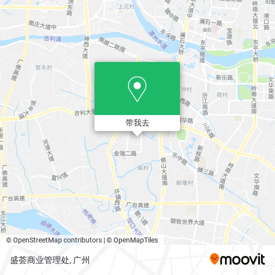 盛荟商业管理处地图