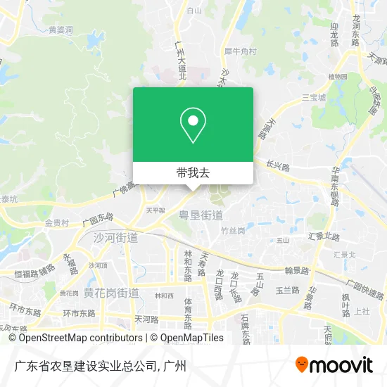 广东省农垦建设实业总公司地图