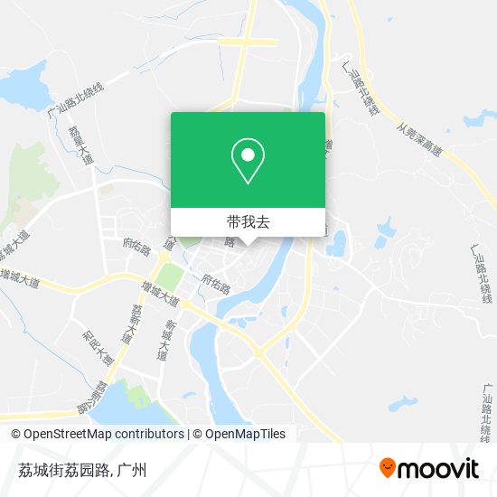 荔城街荔园路地图