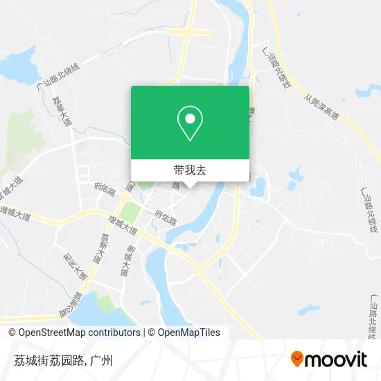 荔城街荔园路地图