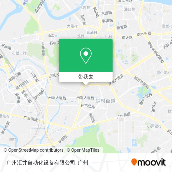 广州汇井自动化设备有限公司地图