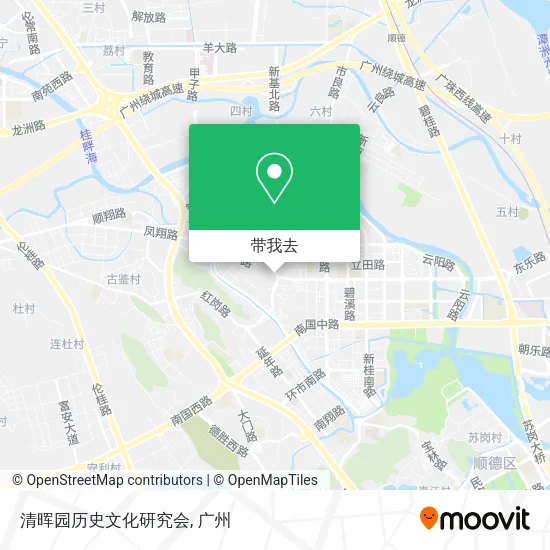 清晖园历史文化研究会地图