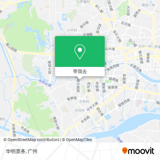 华明票务地图