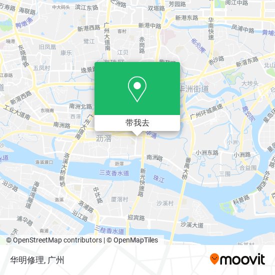 华明修理地图