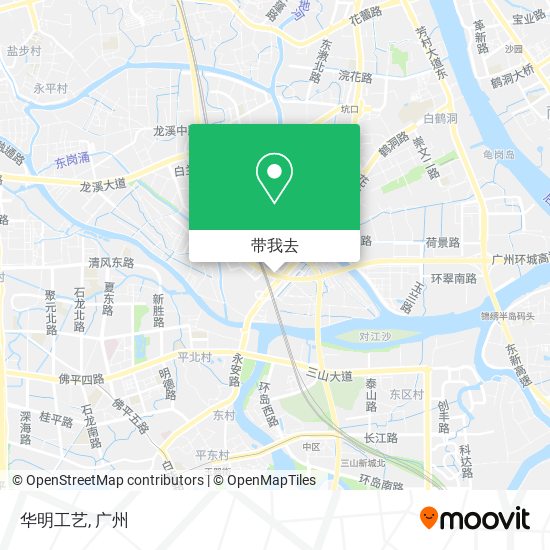 华明工艺地图