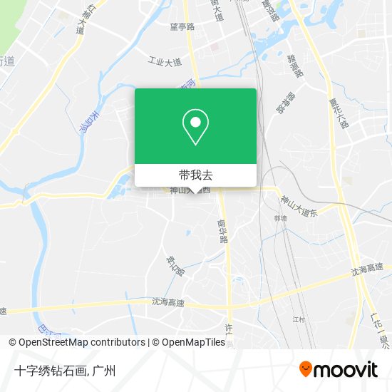 十字绣钻石画地图