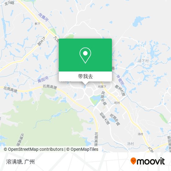 溶满塘地图