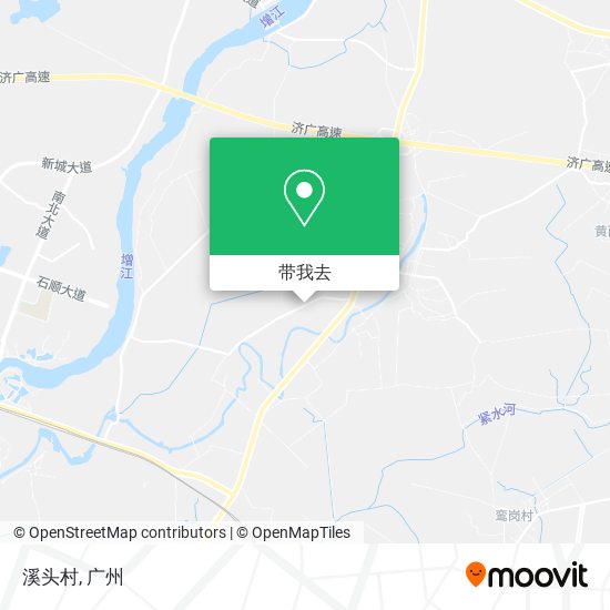溪头村地图
