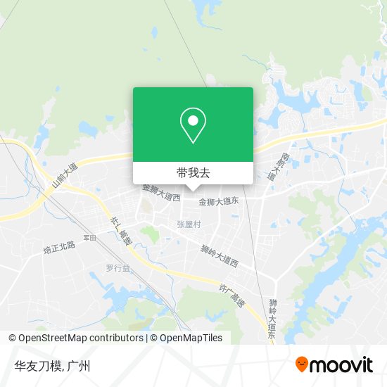 华友刀模地图