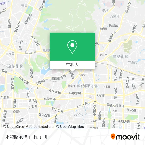 永福路40号11栋地图