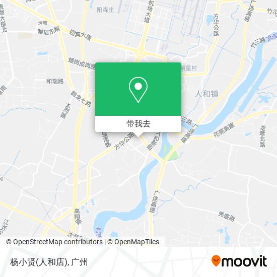 杨小贤(人和店)地图
