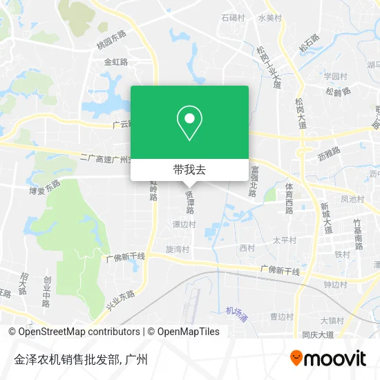 金泽农机销售批发部地图