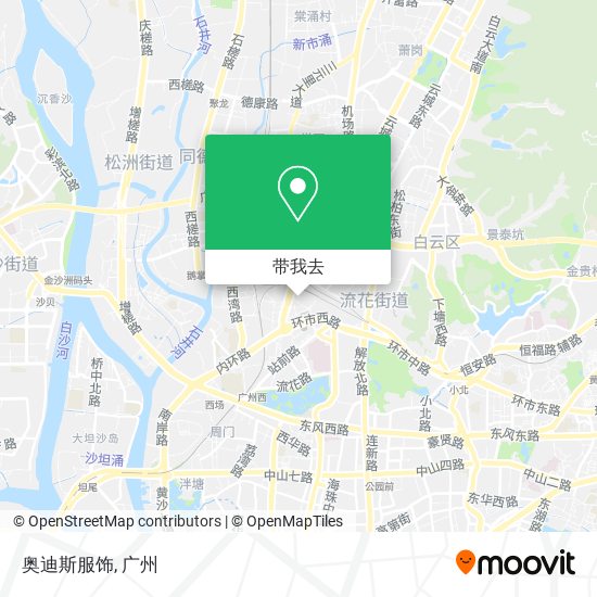 奥迪斯服饰地图