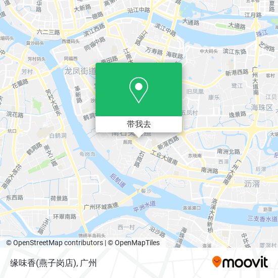 缘味香(燕子岗店)地图