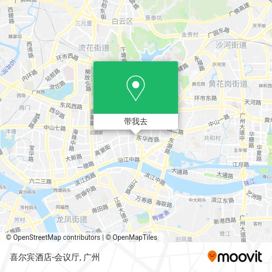 喜尔宾酒店-会议厅地图