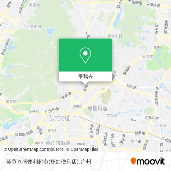 芙蓉兴盛便利超市(杨红便利店)地图