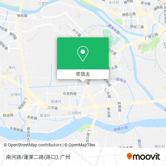 南河路/蓬莱二路(路口)地图
