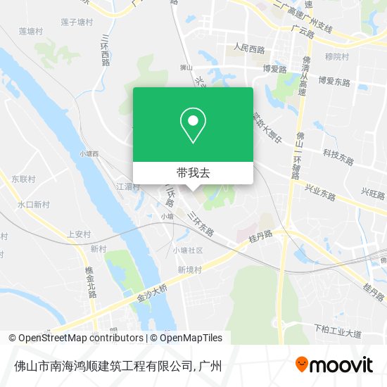 佛山市南海鸿顺建筑工程有限公司地图