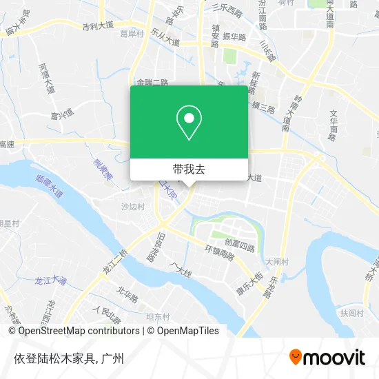 依登陆松木家具地图