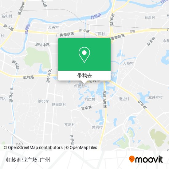 虹岭商业广场地图