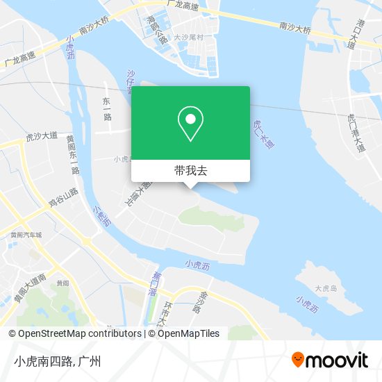 小虎南四路地图