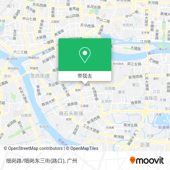 细岗路/细岗东三街(路口)地图