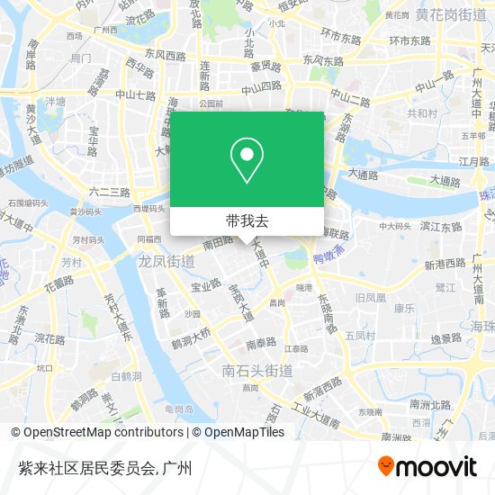 紫来社区居民委员会地图