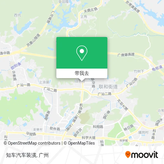 知车汽车装潢地图