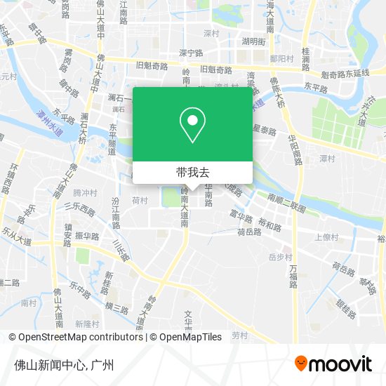 佛山新闻中心地图