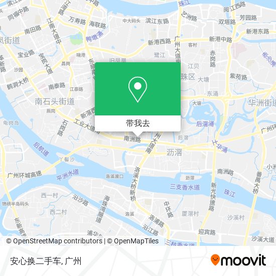安心换二手车地图