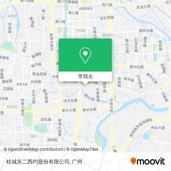 桂城东二西约股份有限公司地图