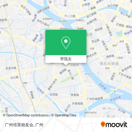 广州培英校友会地图