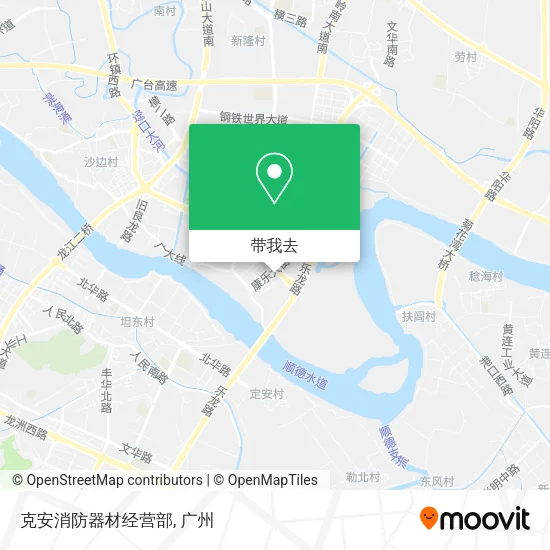 克安消防器材经营部地图