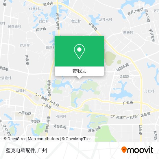 蓝克电脑配件地图