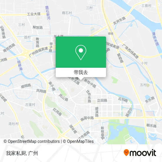 我家私厨地图