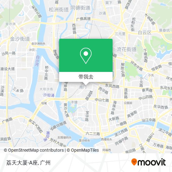 荔天大厦-A座地图