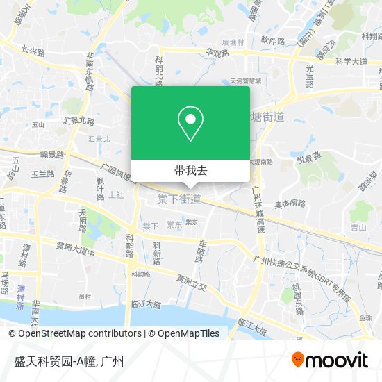 盛天科贸园-A幢地图