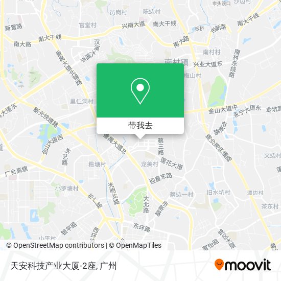天安科技产业大厦-2座地图