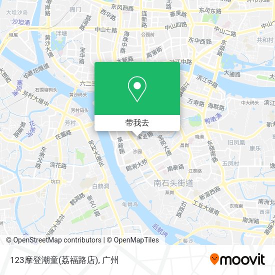 123摩登潮童(荔福路店)地图