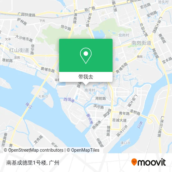南基成德里1号楼地图