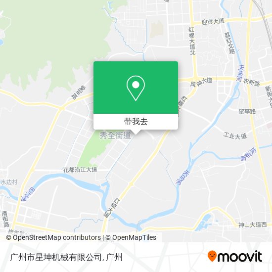 广州市星坤机械有限公司地图