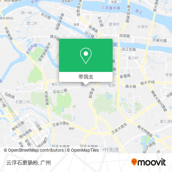 云浮石磨肠粉地图