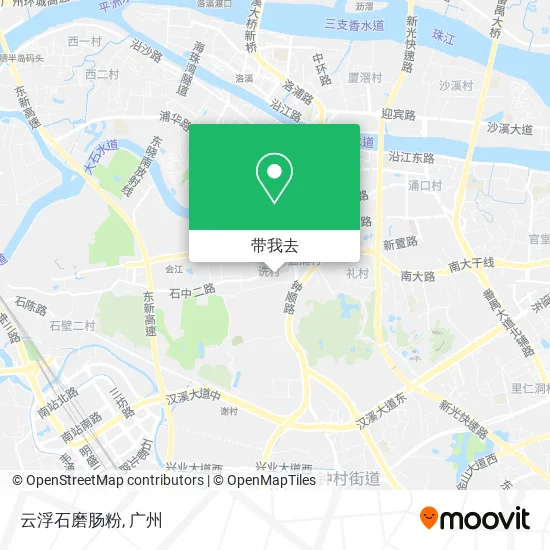 云浮石磨肠粉地图