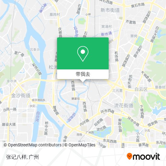 张记八样地图