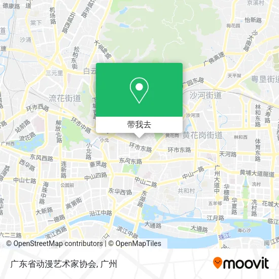 广东省动漫艺术家协会地图