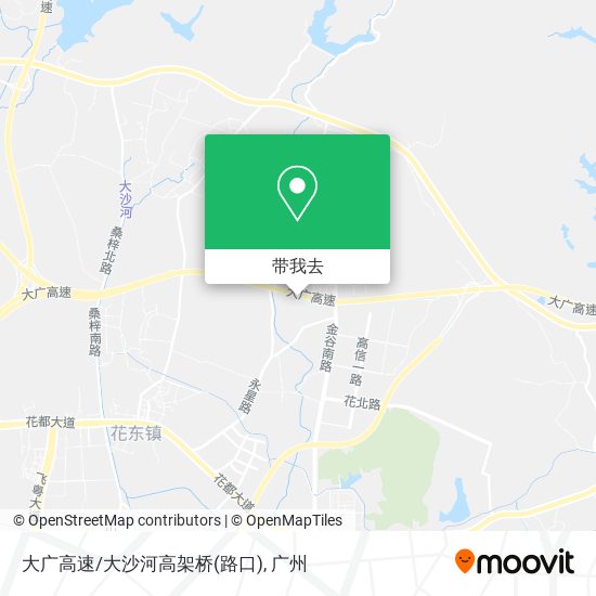 大广高速/大沙河高架桥(路口)地图