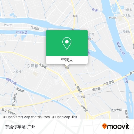 东涌停车场地图